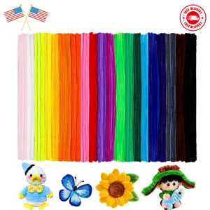200pcs Pipe Cleaners, Pipe Cleaners Craft, Multi-Color