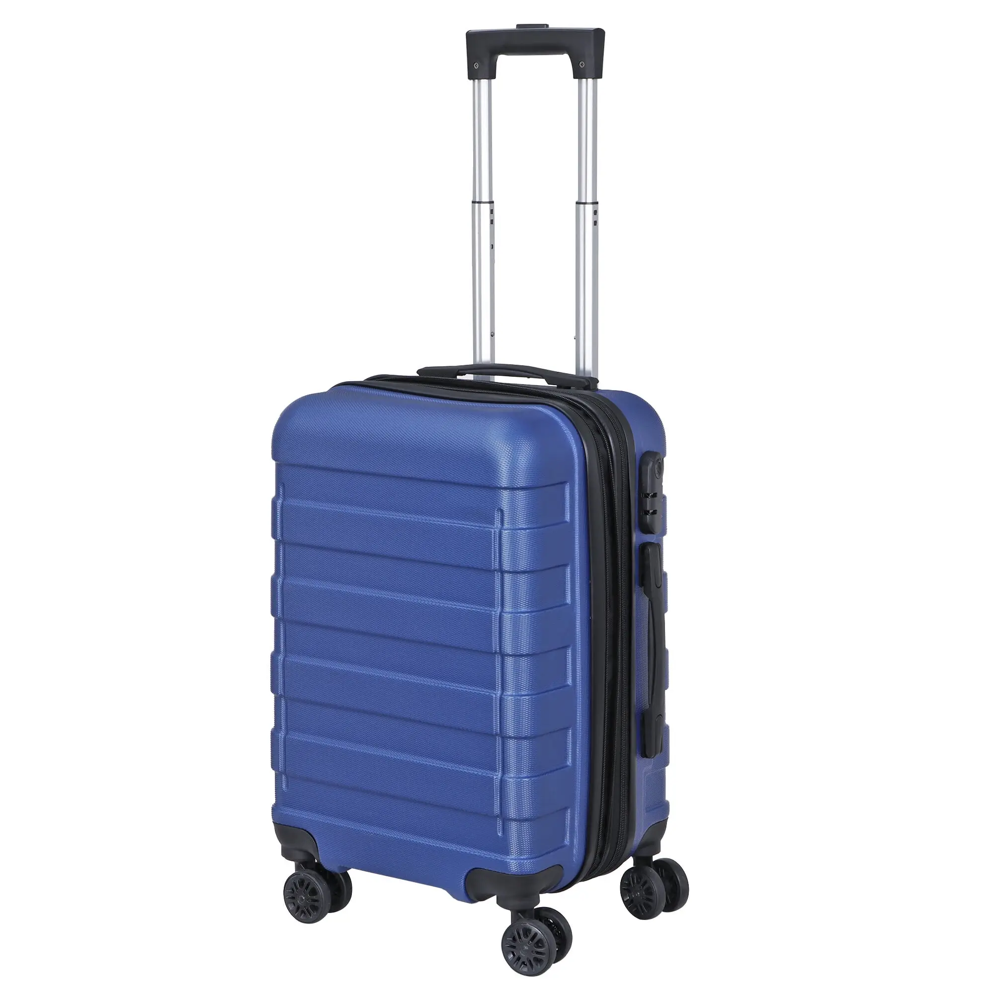 Zeny 22-in Hardshell Carry-On Luggage - Lightweight ABS Plastic Travel Spinner Suitcase with TSA Lock, 15% Expandable, Lightweight Luggage, Hardshell Luggage