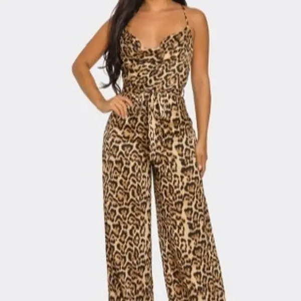 Cheetah Romper! - Animal Print Design as Shown in the Picture