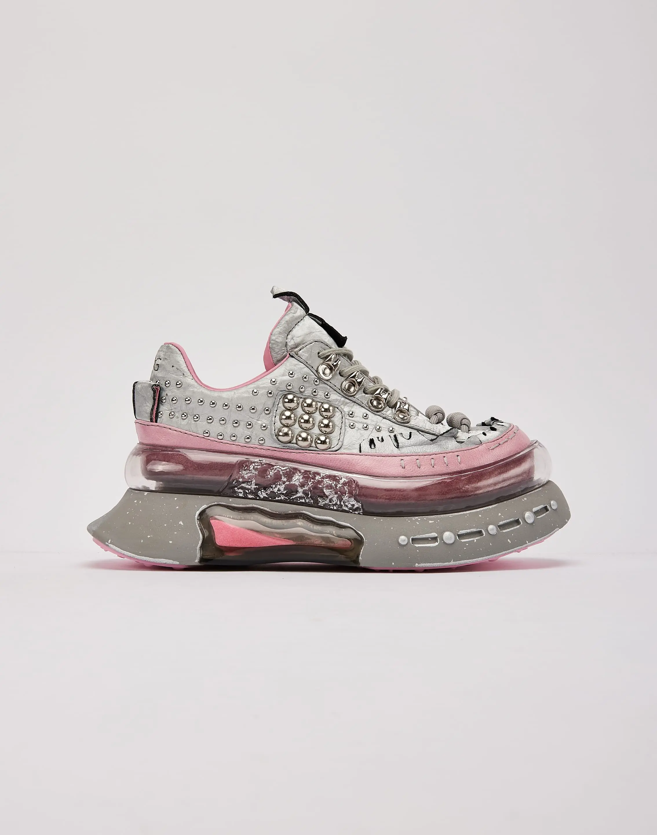 Womens OOG Embellished Platform Sneaker