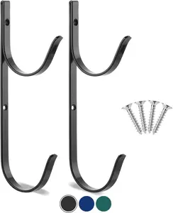 Pole Hanger, 2 Pack, Pool Hooks for Poles, Pool Equipment Hooks, Pool Pole Hooks, Hooks for Pool Supplies, Pool Hooks for Poles and Hose, Pool Hooks, Pole Hangers, Pools Accessories