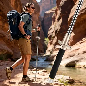 Adjustable Telescopic Support Stick with Non-Slip Handle forOutdoor Walking and Daily Use
