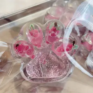 【2025 New】1pcs Squishy Cat Paw Squishy Toys, 3 Inch Big Cute Kawaii fufu Squishies,Sticky Squishy Cat Paw Fur Ball,Super Soft Squishy Stress Relief Funny Fidget Toys Novelty Things Suitable for Adults Kids(Grape)