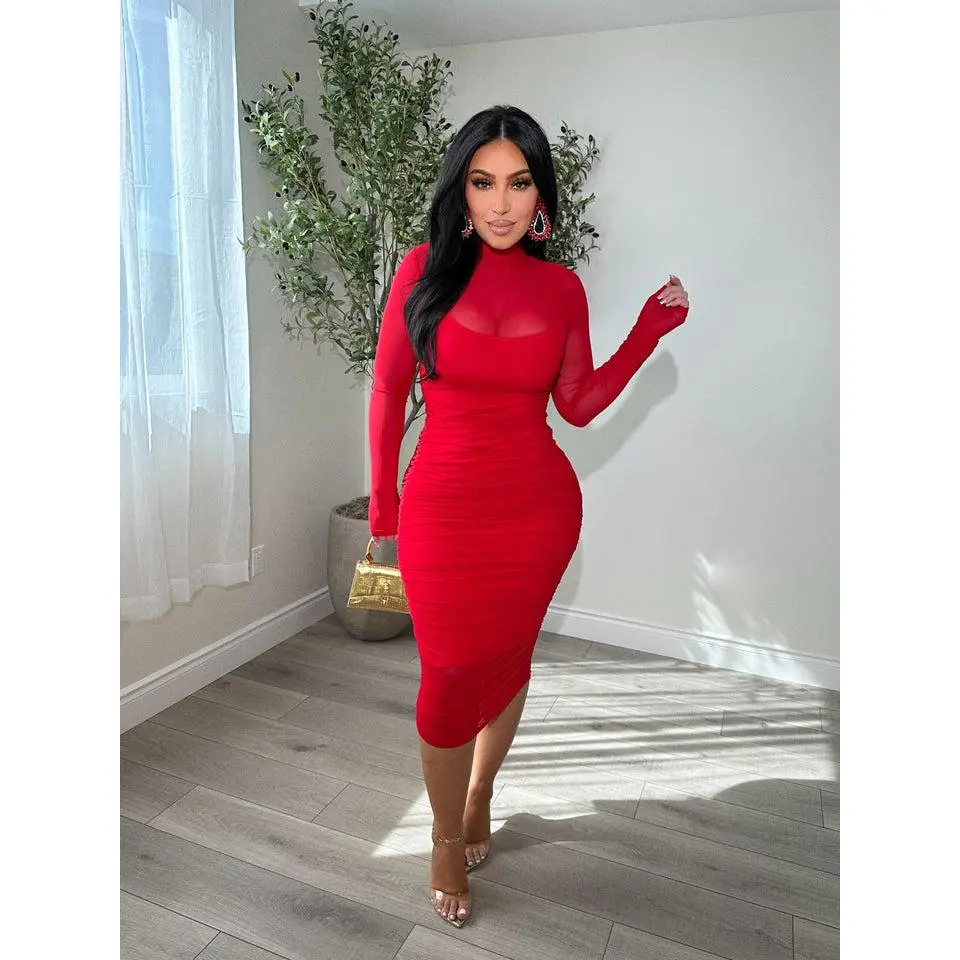 Dashing Red Dress