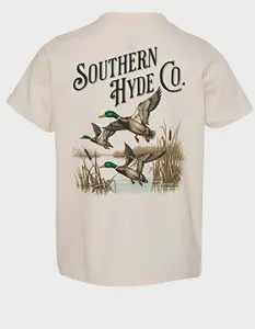 Youth and Adult Duck Hunting Shirt, Mallard Flying Outdoor Graphic Tee, Country Style, #Southernhyde Clothes, Family Matching Shirt, Holiday Tee