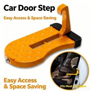 Game-Changer for Tall SUV/Truck Owners! Car Door Step Access Roof In Seconds