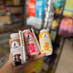 Toni Artificial Strawberry / Chocolate / Vainilla Flavored Dairy Drink 200ml Beverage