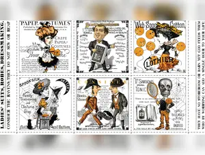 Costume Maker's Act II | Large Patch Panel by J. Wecker Frisch for Riley Blake | PD16001-PANEL