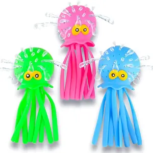 Octopus Design Water Ball (3 Counts/Set), Random Color Octopus Water Bomb, Splash Balls, Swimming Pool Floating Swim Toy