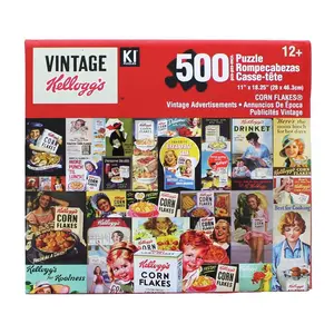 Kellogg's Vintage Corn Flakes 500 Piece Jigsaw Puzzle