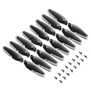 16-Pack 70mm Universal Drone Propellers for S159, S197, S166, S167, S196, S36,AE20, V168 and YL59 G9,G10,H11,HK99,K24 Models - Replacement GPS Drone Accessories with Stable and Low-Noise Operation, Easy Installation and Removal