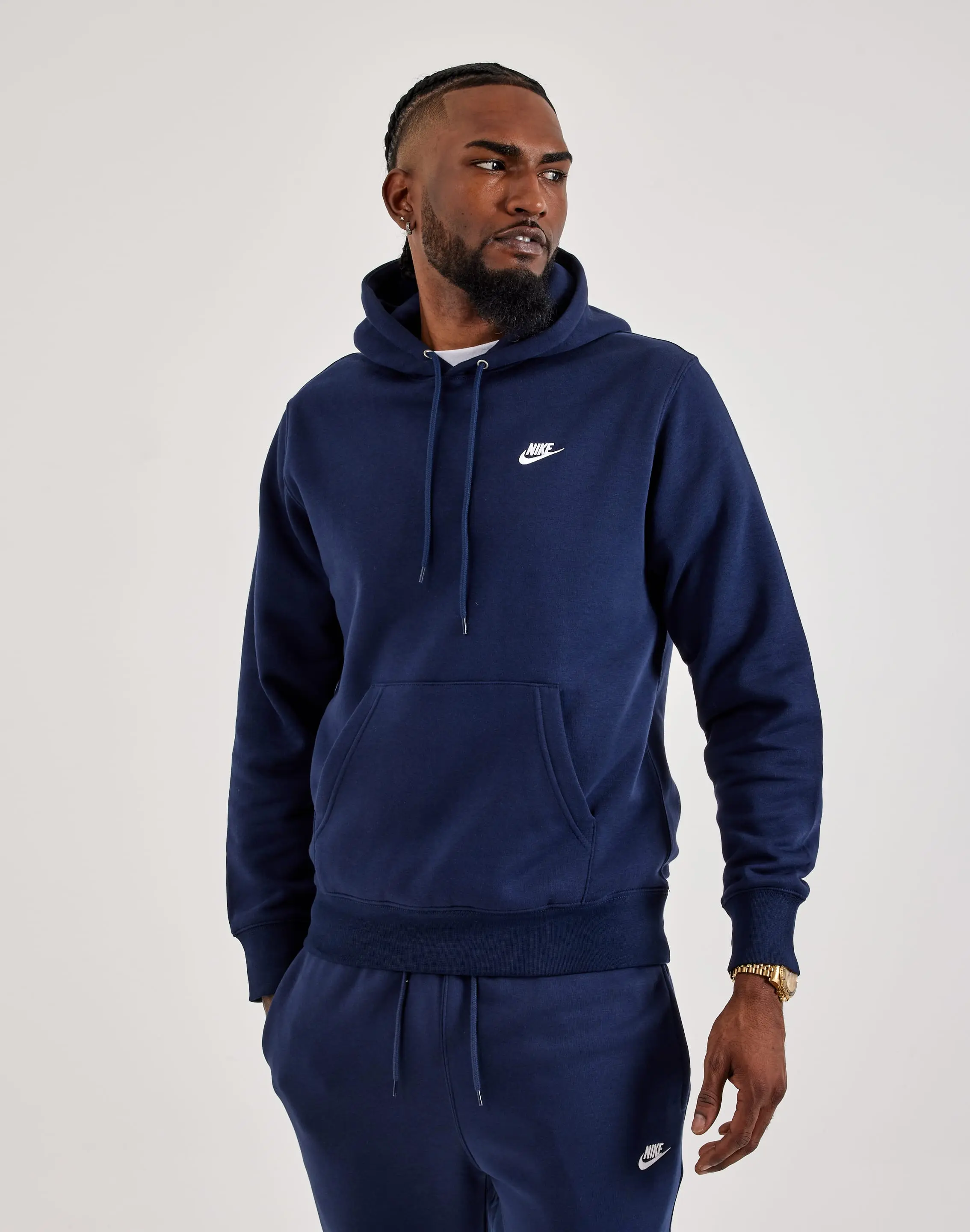 Mens Nike Club Fleece Pullover Hoodie