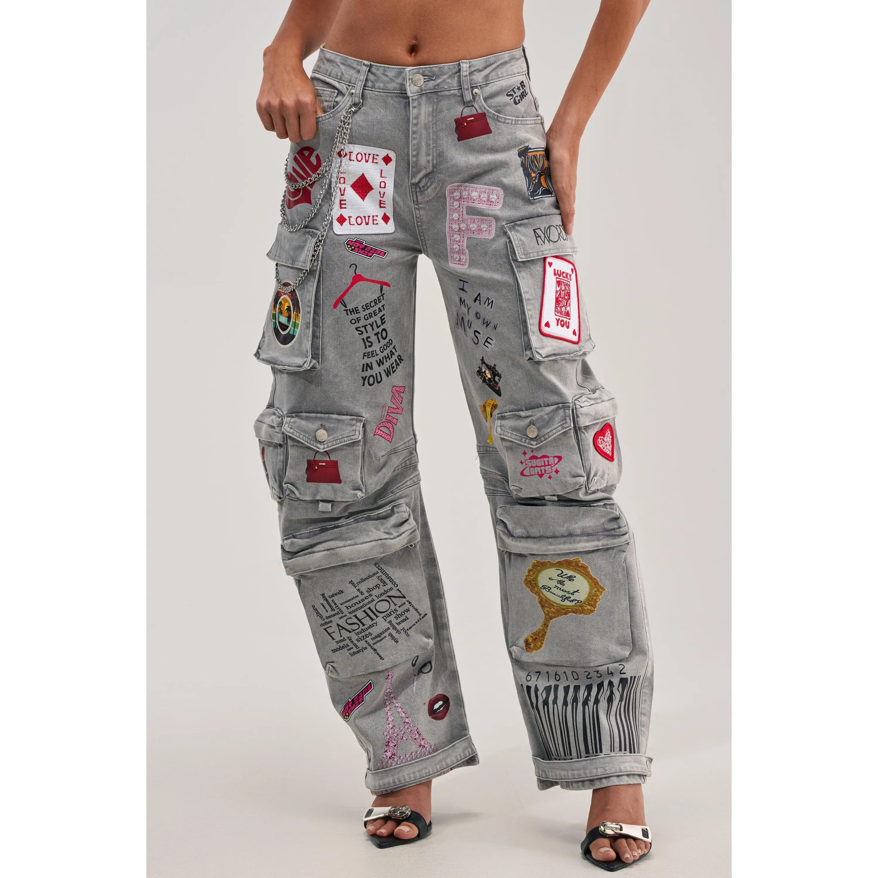 RAJ CARGO DENIM