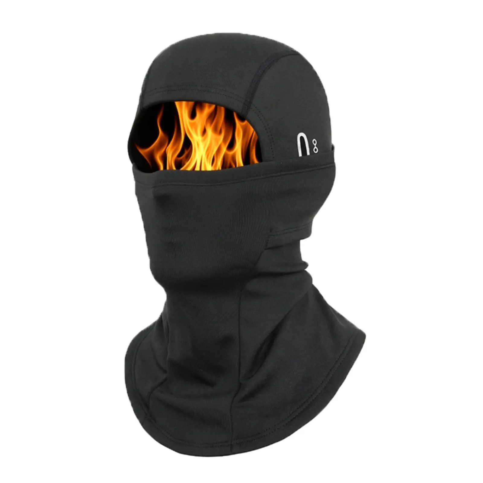 1-Piece Polyester Balaclava Headwear - Warm Protective Gear, Motorcycle Mask for Cold Weather Winter Skiing, Snowboarding Men