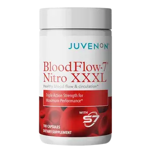 Juvenon BloodFlow-7 XXXL - Triple Action Nitric Oxide - Maximum Performance Dietary Supplement