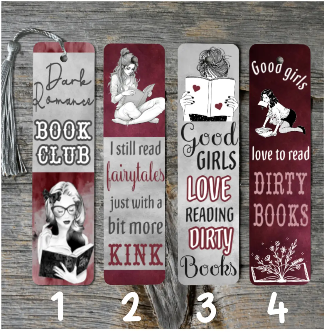 Smutty Romance Bookmarks