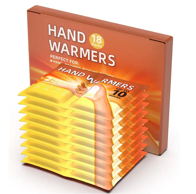 YOSHENNMO Hand Warmers Disposable - Up to 10 Hours of Heat, Super Long Lasting Air Activated Warmers, Quick & Easy Activation, Portable Odor, Free Warmth for Hands
