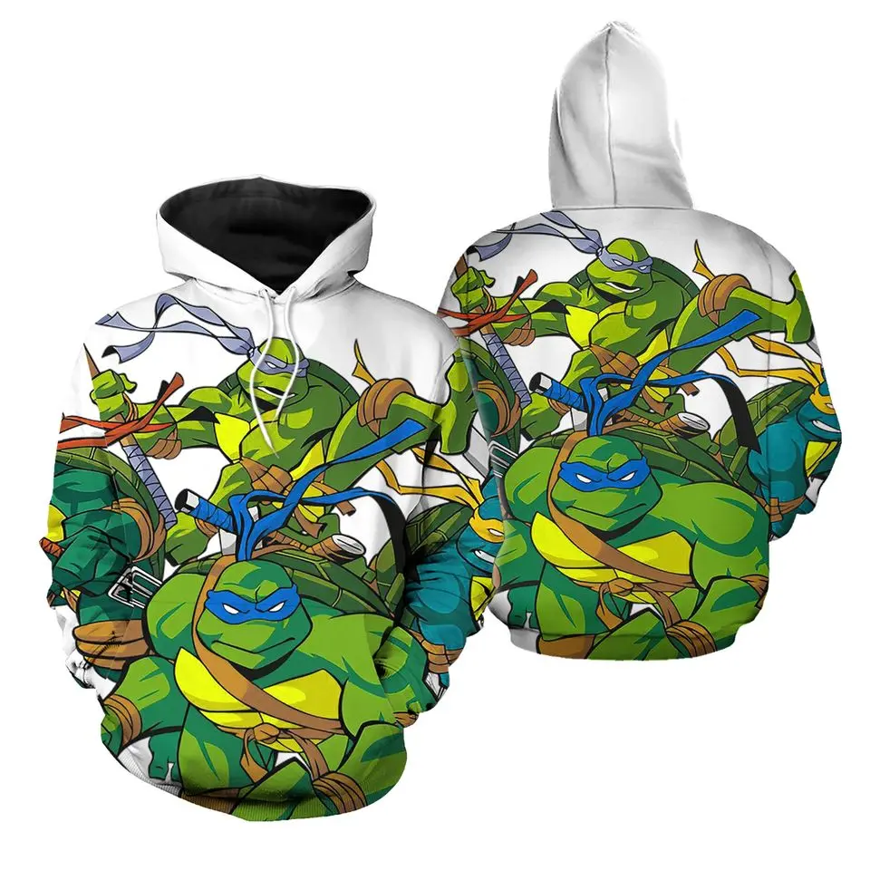 Teenage Ninja Turtles Hoodie Long Sleeve 3D