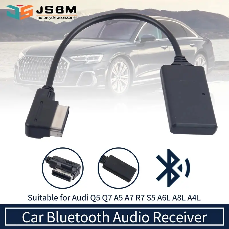 Bluetooth For Car Wireless Aux Adapter AMI bluetooth Music Adapter for Audi VW MMI 3G MDI Audi A3 A4 B6 A7 R7 Q5 Q7 A6L A8L