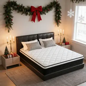 【Mattress Refresh】10/12/14in Memory Foam Mattress Fiberglass free with 3 Foam Medium Firm Twin Full Queen Size Ready in a Snap Body Hugging Comfort Cooler Fresher Nights, CertiPUR-US Certified, Mattress in a Box