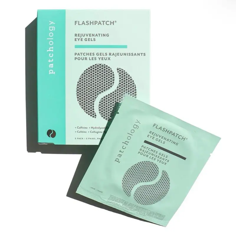 Patchology | Rejuvenating Eye Gel from pack of 5 Collagen, Hyaluronic Acid clear stem patches
