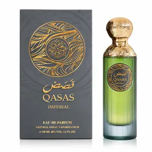 Qasas Imperial Unisex Perfume for Men & Women 3.4oz/100ml Eau de Parfum Natural Spray Vaporisateur