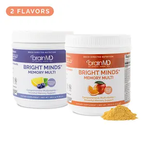 BrainMD - BRIGHT MINDS Memory Multivitamin | Comprehensive Multivitamins, Powerful Memory Support