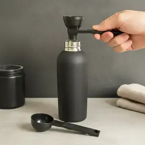 Protein powder scoop set, BPA-free plastic measuring spoon, high-quality coffee pourer/funnel scoop, suitable for pre-workout creatine supplementation and smoothies, coffee brewing tools