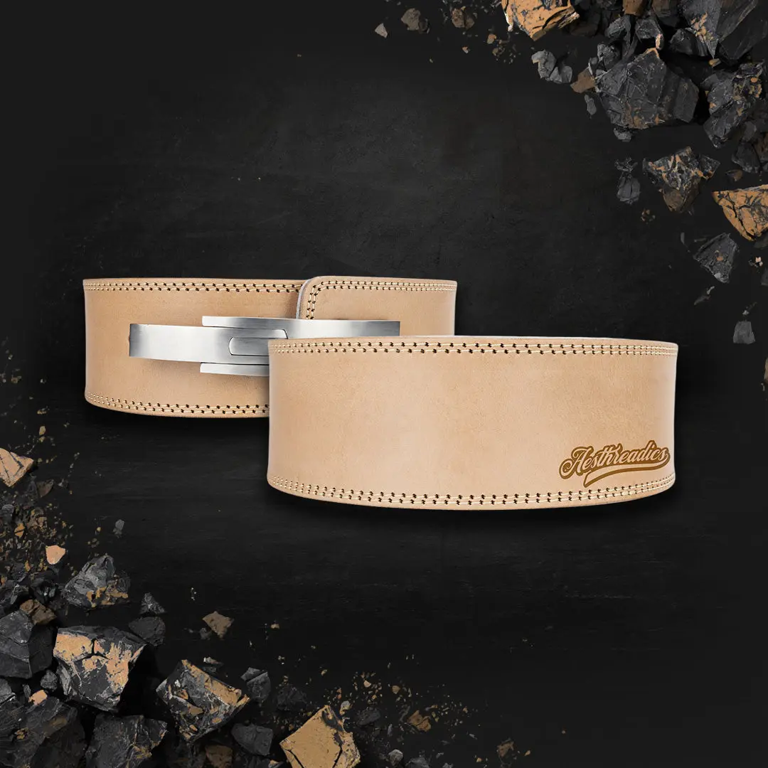 Customizable Laser Engraved Vintage Lever Weight Lifting Belt