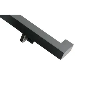 1.5"x1.5" Square Metal Handrail for Stairs