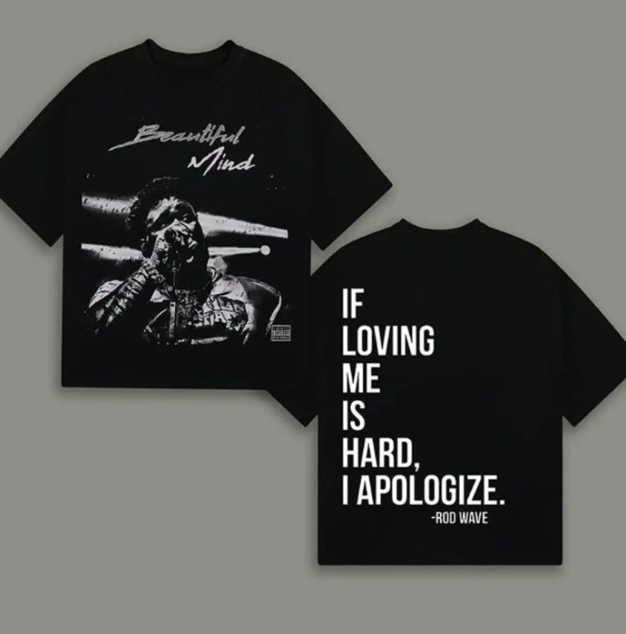 Rod Wave Shirt LIMITED, Rod Wave Last Lap 2024 Tour Music Tee, Rod Wave Rapper T-shirt, Rod wave concert outfits Tee Gift For Men Women, Unisex Cotton T-Shirt RIJ