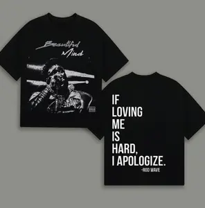 Rod Wave Shirt LIMITED, Rod Wave Last Lap 2024 Tour Music Tee, Rod Wave Rapper T-shirt, Rod wave concert outfits Tee Gift For Men Women, Unisex Cotton T-Shirt RIJ