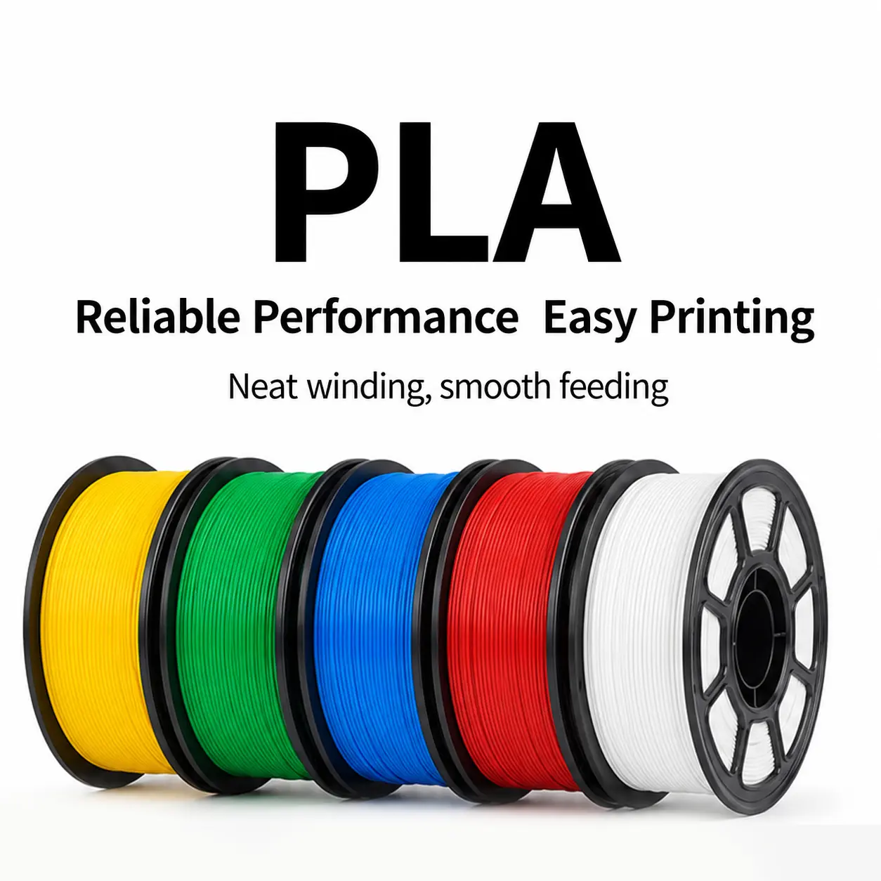 PLA Filament Spool, 1.75mm 250g with Stable Extrusion, Smooth Finish for Handmade Miniatures, Home Decor Ornaments