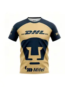 2026 New Men's T-Shirt, Summer Casual Fashion Sporty Style, Soft, Comfortable and Breathable, 3D Three-Dimensional Printed Pattern.