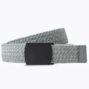 Explorer Braided Grey Ratchet Belt 1.38" [35mm]