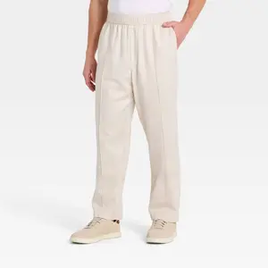 Houston White Men's Straight Leg Tailored Chino Pants - Cream M