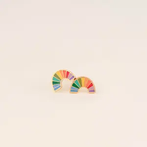 OG Rainbow Stud Earrings