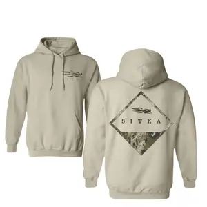 SITKA Camoflage Bottomland Pattern Two-sided Unisex Hoodie - Sweater - KitchenEra, Sweatshirt, Casual