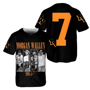 Morgann Wallenn Still The Problem Tour 2026 Baseball Jersey, Country Concert Shirt