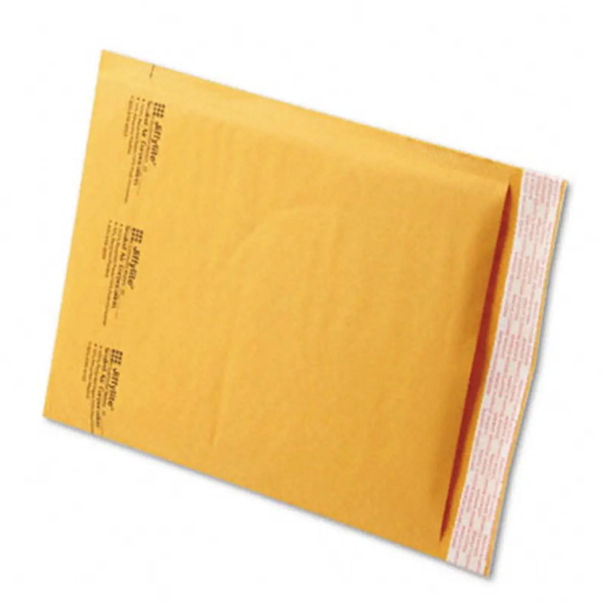 Sealed Air Jiffylite Self-Seal Side Seam #2 Golden Brown Mailing Envelopes, 100/Carton, Extra-Strength Shipping Supplies with Rip, Puncture Resistance & Stability, Self Sealing Envelopes