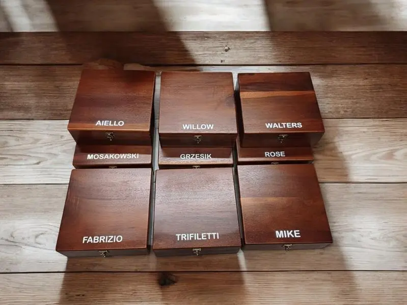 Wooden gift box, groomsman gift box,  groomsman proposal box, personalised groomsmen box
