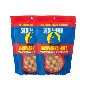 Secret Aardvark Aardvarks Nuts Habanero Hazelnuts