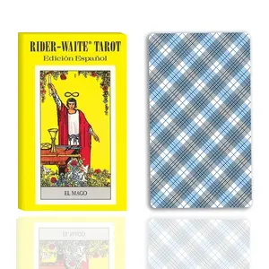 SPANISH EDITION Rider Waite Tarot - 78 Tarot Cards & Guidebook; divination tool, tarot reading, psychic reading, fortune, spiritual, unique tarot, oracle cards tarot reading