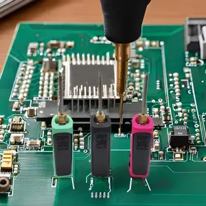 Portable 510 Soldering Iron kit with digital screen, Adjustable Voltage USB-C Quick Charge Soldering Iron, DIY Electronics Repair Tool, Welding Accessories