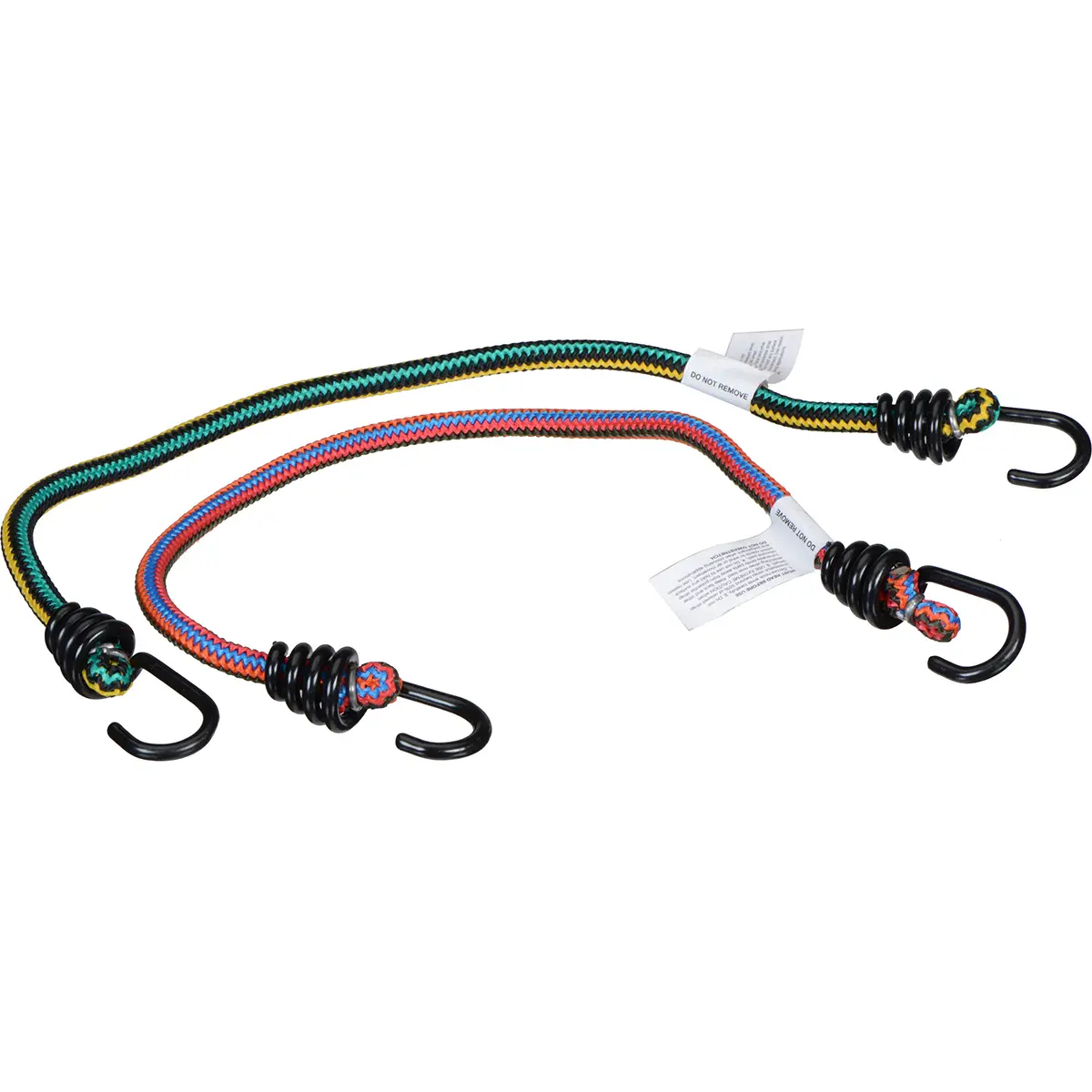 Coghlan's 2-Pack 20" Stretch Cords with Hooks, Bungee Rope for Outdoor Camping Wrap, Camping Accessories, Car Interior Accessories