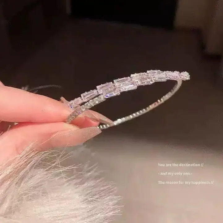 Double Row Crystal Bracelet