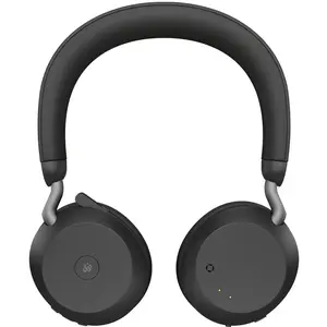 Jabra Evolve2 75 USB A MS Stereo BLK Hybrid Working World-Class Audio Engineering for Industry-Leading Call Quality 8-Mic Technology for Crystal-Clear Calls
