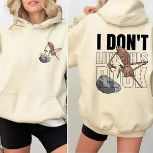 I Don't Like This Rock 2 Sides Hoodie, Marcus The Worm Sweatshirt, Funny Meme Marcus Worm Shirt, Brain Rot Tee, Unisex Sweater Pullover Tee