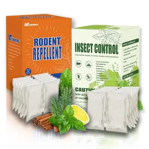 Natural Mouse Repellent Pouches with Peppermint Oil – Safe for Homes, RVs, Kids & Pets, Eco-Friendly Deterrent for Mice