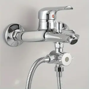 Upgrade Your Shower System With This Universal Shower Arm Diverter Valve! Rainfall Handheld Shower